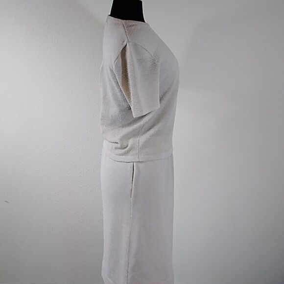 Vintage James Kenrob By Dalton Knit Tow Pc Skirt and Blouse Size M - Picture 3 of 13